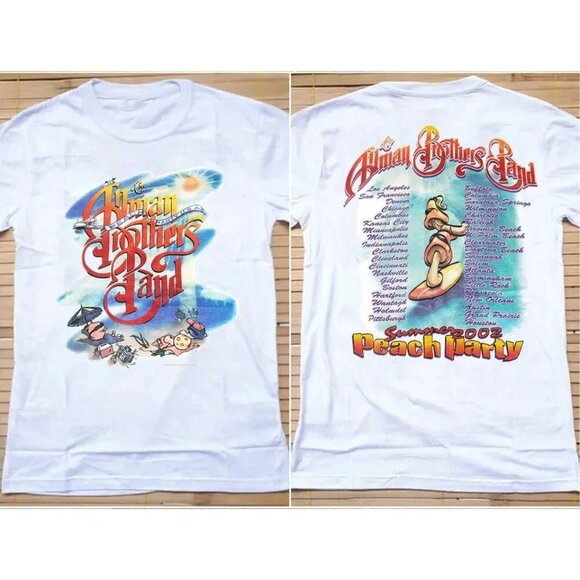 The Allman Brothers Band 2002 Tour Vintage Shirt – Retro Southern Rock Tee 05 - Picture 1 of 6